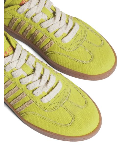 DSquared² Yellow Summer Lovers Boxer Sneakers for men