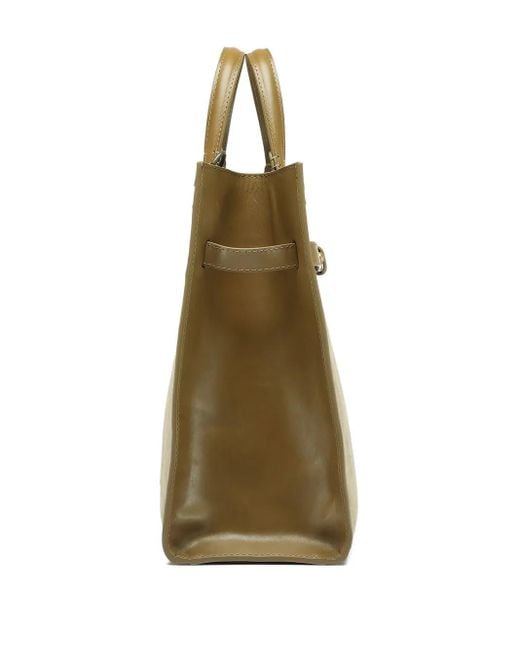 Officine Creative Natural Schultertasche Aus Canvas