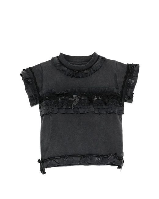 Balenciaga Black Sleeveless Tops