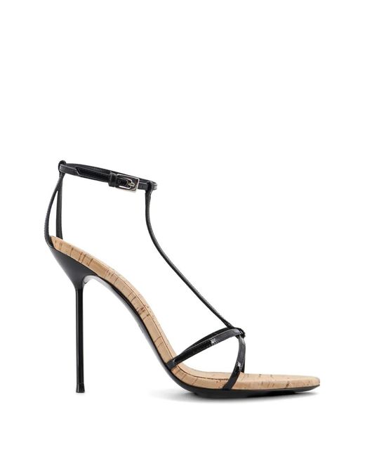 Paris Texas White Lidia Leather Sandals