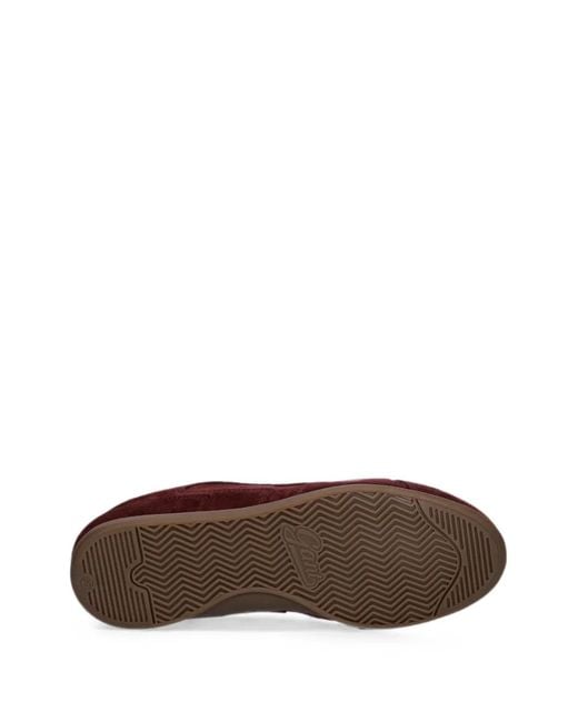 Gant Brown Suede Panelled Sneakers