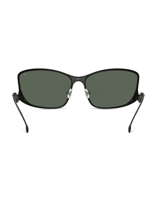 DIESEL Green Geometric-Frame Sunglasses