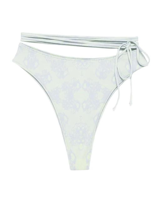 X Kiss 'N Thrill Slip Bikini Sienna di Roberta Einer in White