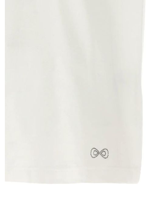 Mach & Mach Crystal Ray Tシャツ White