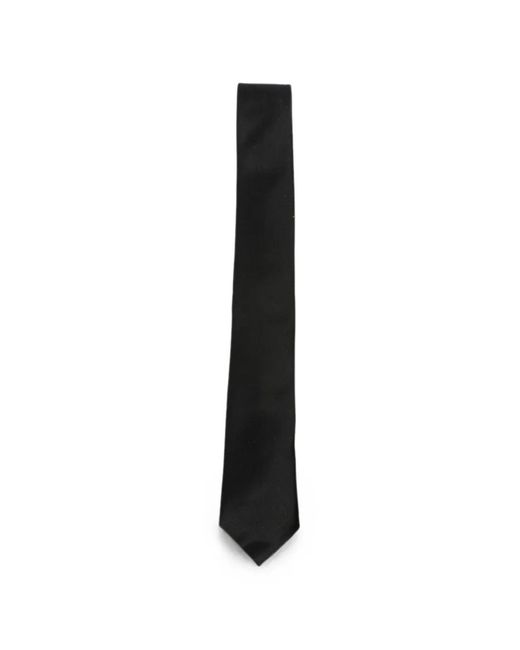 Saint Laurent Black Satin-Finish Tie for men
