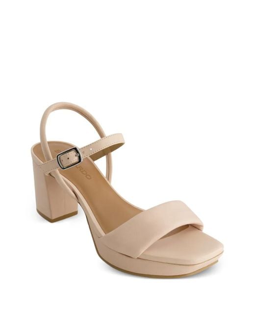 Bernardo Natural Canto Leather Sandals