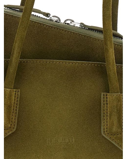 The Attico Green La Passeggiata Tote Bag