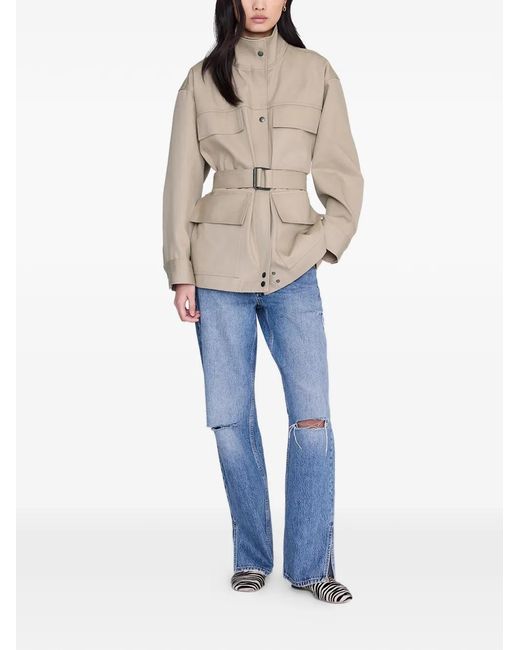 Anine Bing Natural Odin Jacket
