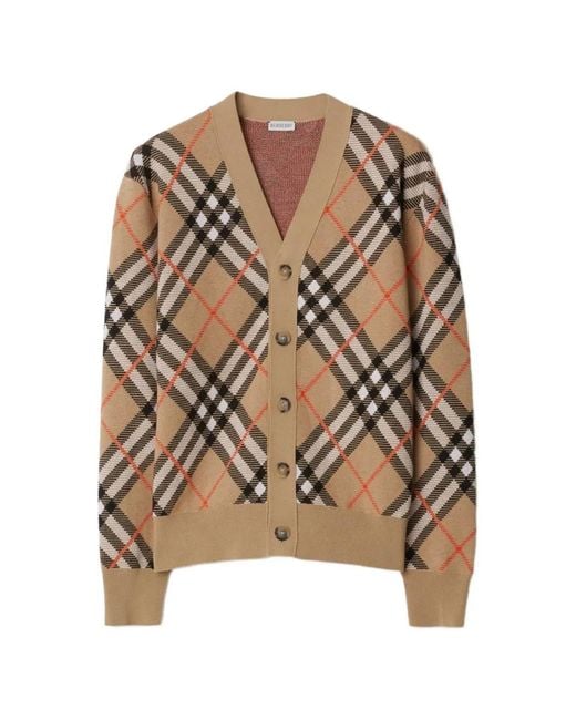 Burberry Brown Sweaters for men