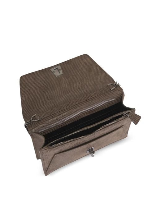 Akris White Anouk Envelope Clutch Bag