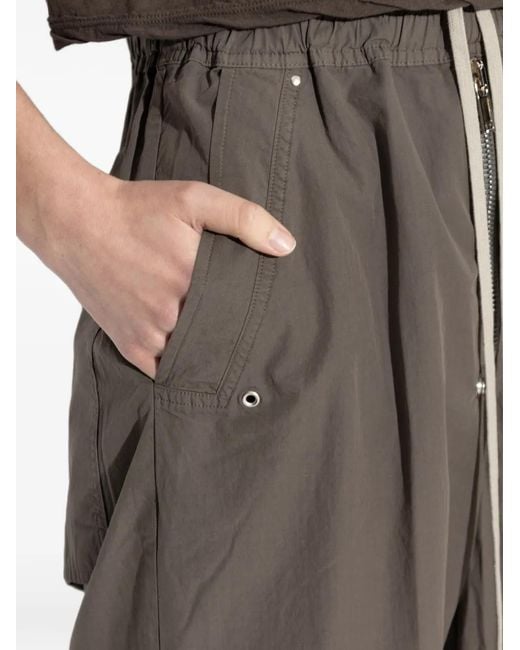 Rick Owens Gray Geth Belas Trousers