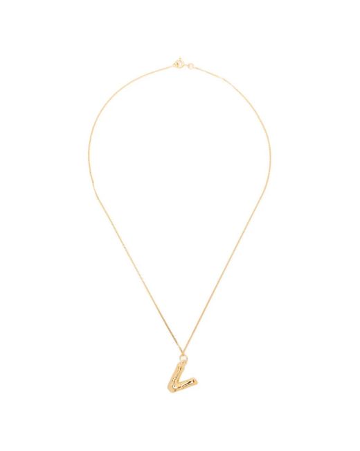 Completedworks White V-Pendant Necklace