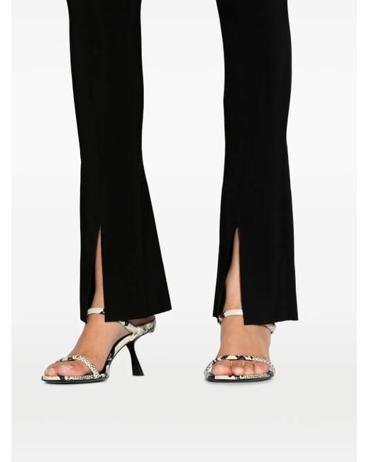 Norma Kamali Flared Legging in het Black