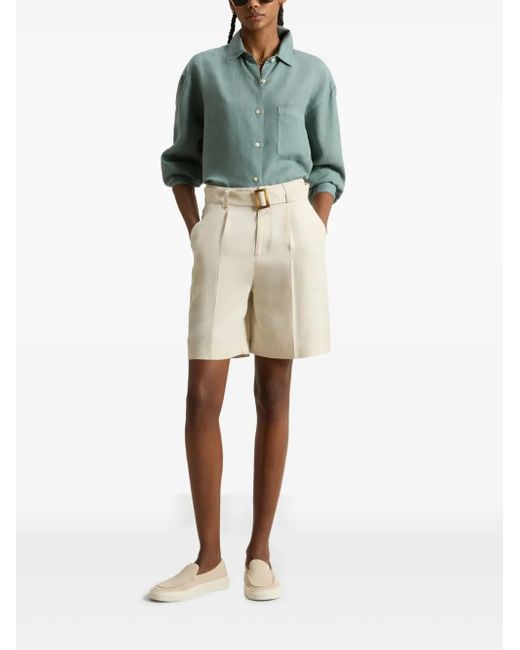 Woolrich Natural Drapey Shorts