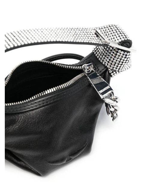 Zadig & Voltaire Black Le Cecilia Mini-Tasche Mit Kristallen