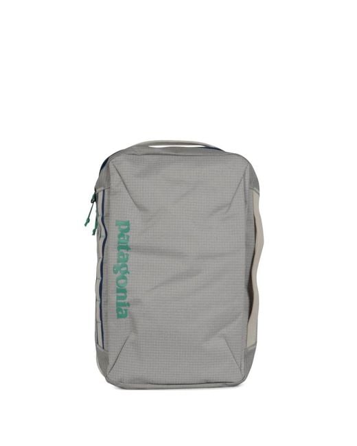 Mochila con motivo de cuadrícula Patagonia de hombre de color Gray