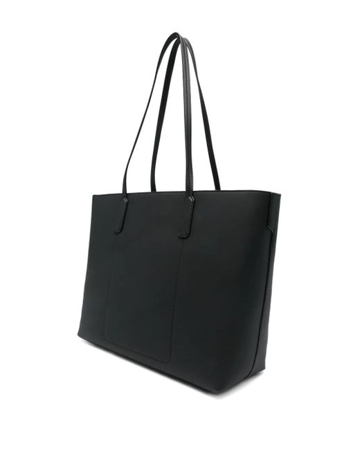 DKNY Black Zip-Top Tote Bag