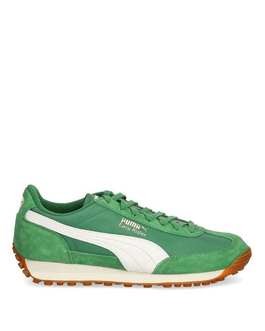 PUMA Green Easy Rider Vintage Sneakers