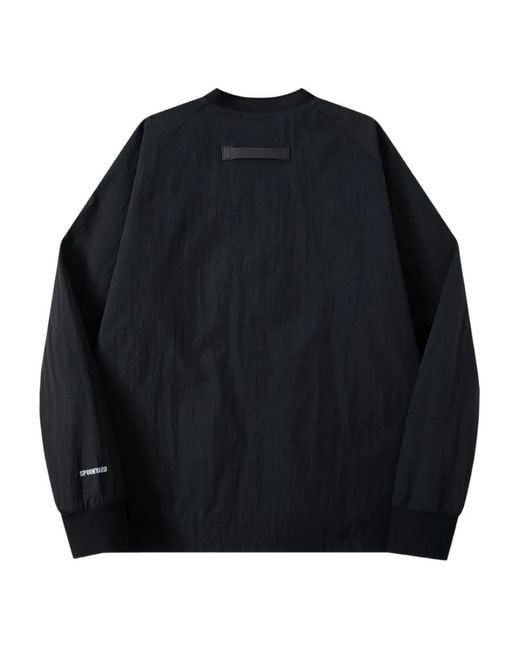 Spoonyard Black Front-Pockets Jacket