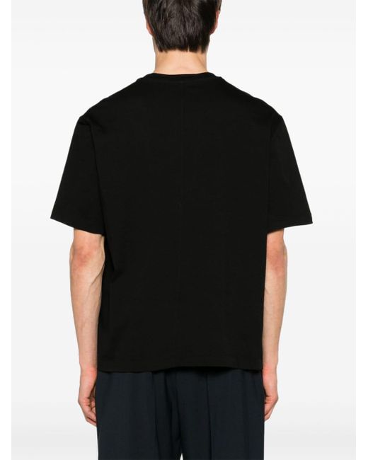The Row Black Errigal Cotton T-shirt for men