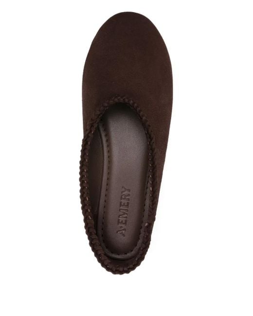 A.Emery Park Platte Pumps in het Brown