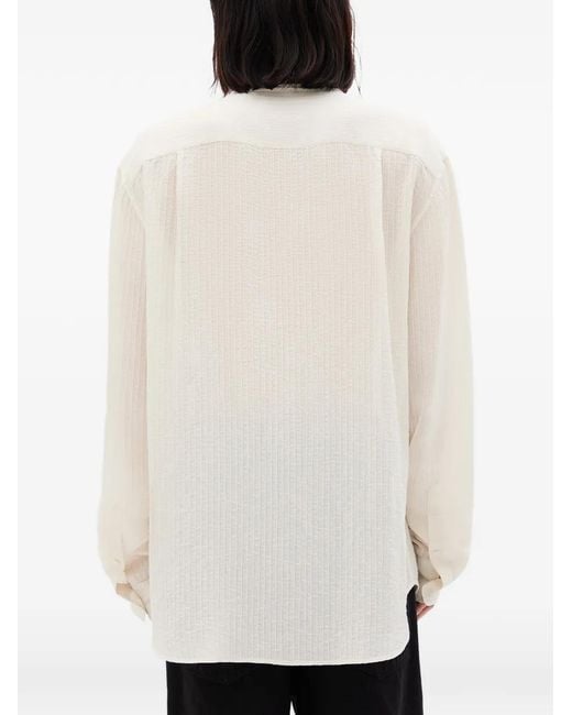Ann Demeulemeester White Andre Shirt for men