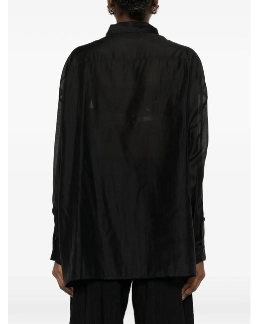 Thelatest Black Chemise Daria À Poches De Poitrine