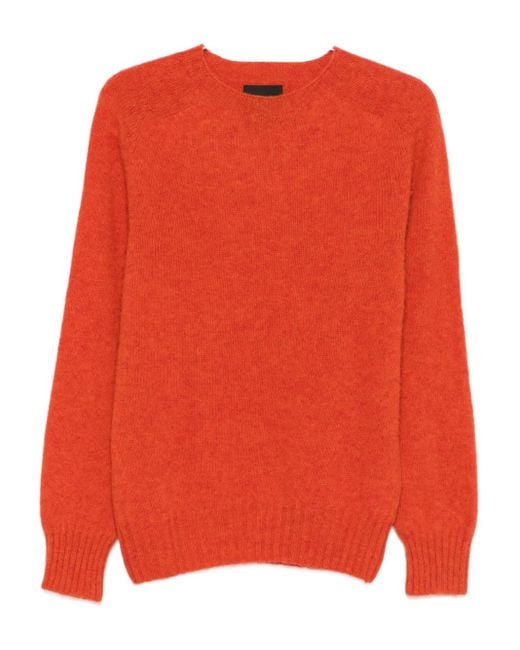 Pull À Col Rond Howlin' By Morrison pour homme en coloris Orange