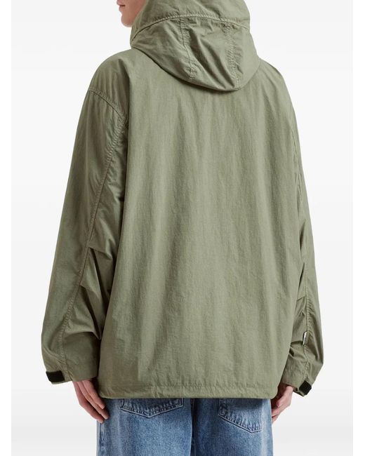 Cortavientos Con Capucha AFTERMATHS de hombre de color Green
