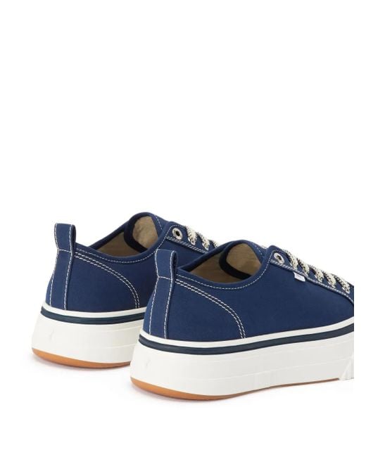 Baskets ami 1980 bleu marine AMI en coloris Blue
