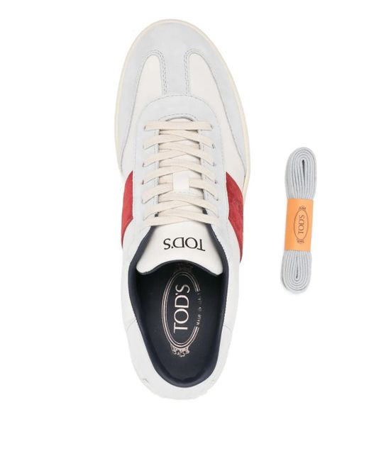 Tod's Tabs Sneakers aus Wildleder in Pink für Herren