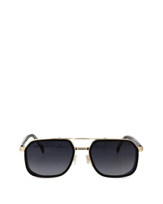 Boss Black Square-Frame Sunglasses for men