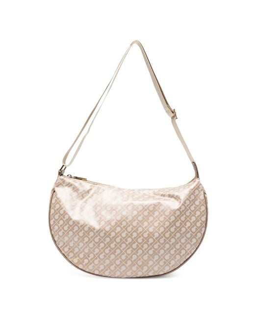 Gherardini White Patterned Shoulder Bag