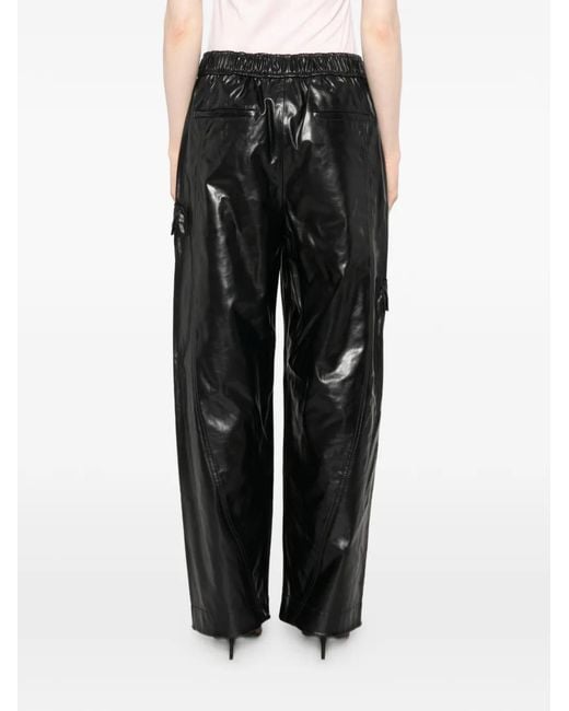 Ganni Gray Cargo Trousers