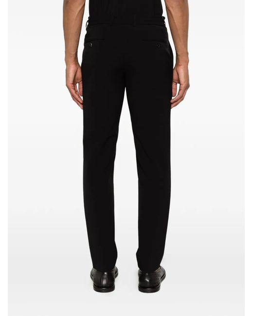 Karl Lagerfeld Black Pace Drawstring Trousers for men