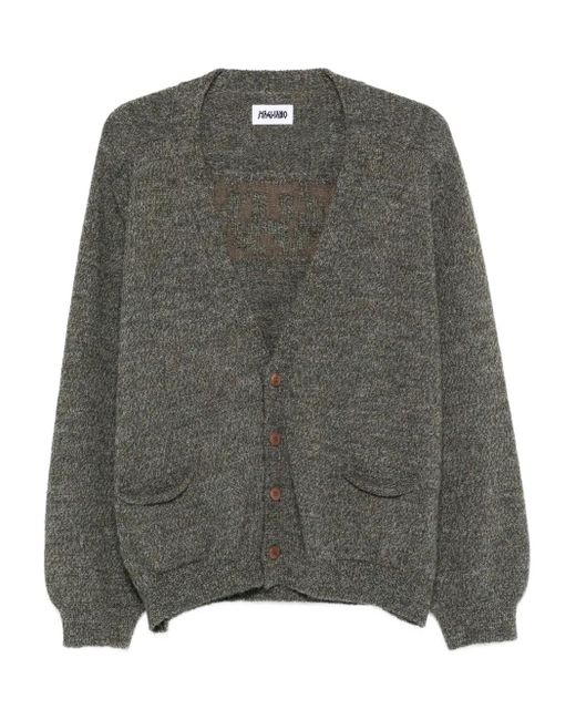 Magliano Geknöpfter Cardigan mit aufgesetzten Taschen in Gray für Herren