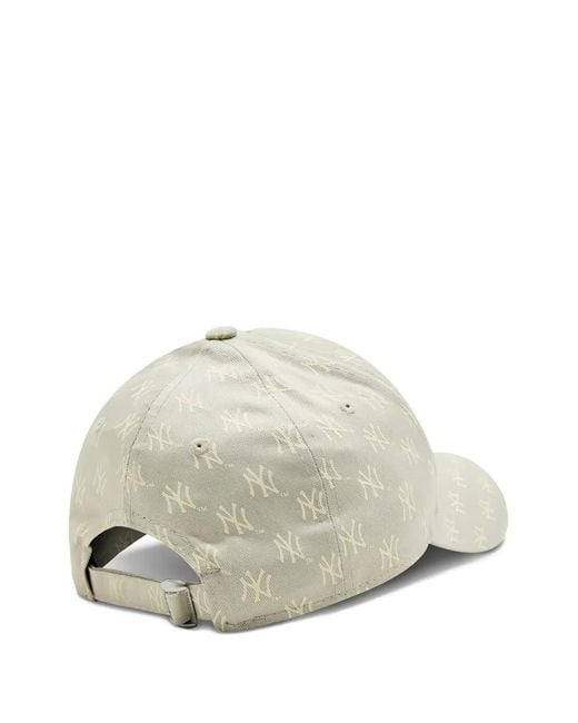 KTZ White Monogram Adjustable Hat