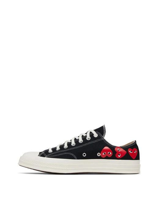 COMME DES GARÇONS PLAY White X Converse Chuck 70 Sneakers