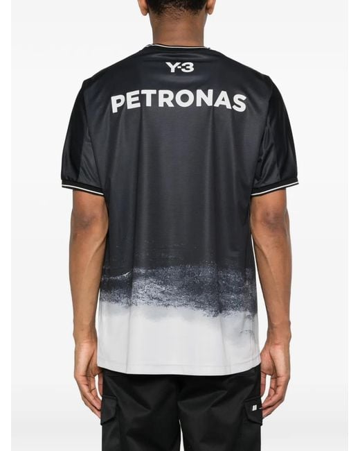 Y-3 Black X Mercedes-Amg Petronas F1 Short-Sleeve T-Shirt for men