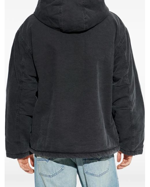 Carhartt Black Mitch Hooded Zip Jacket