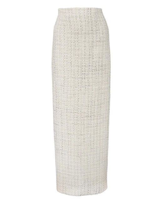 Carolina Herrera ツイード スカート White