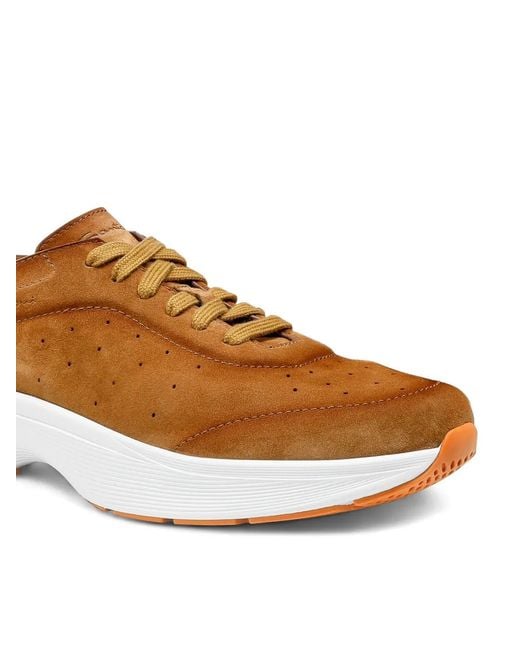 Santoni Brown Bounce Sneakers for men
