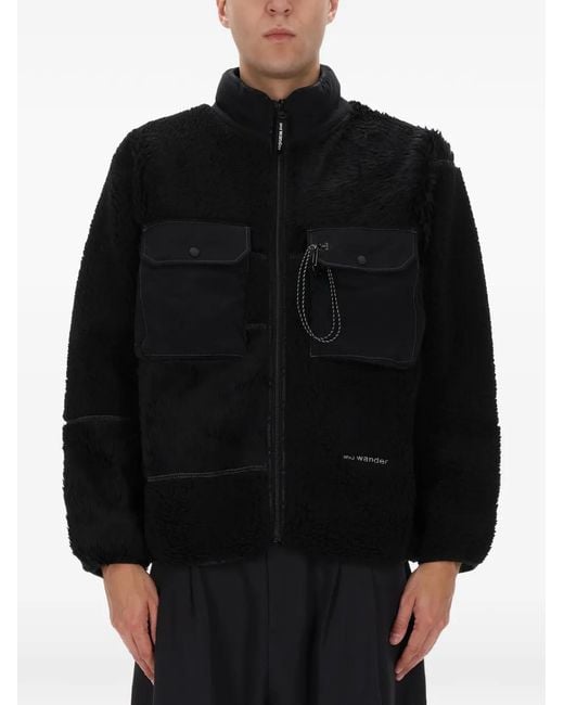 Chaqueta Boa Con Cremallera And Wander de hombre de color Black