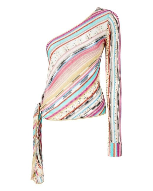 Top Estampado Missoni de color White