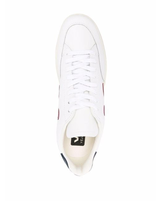 Sneakers V-12 in pelle di Veja in White da Uomo
