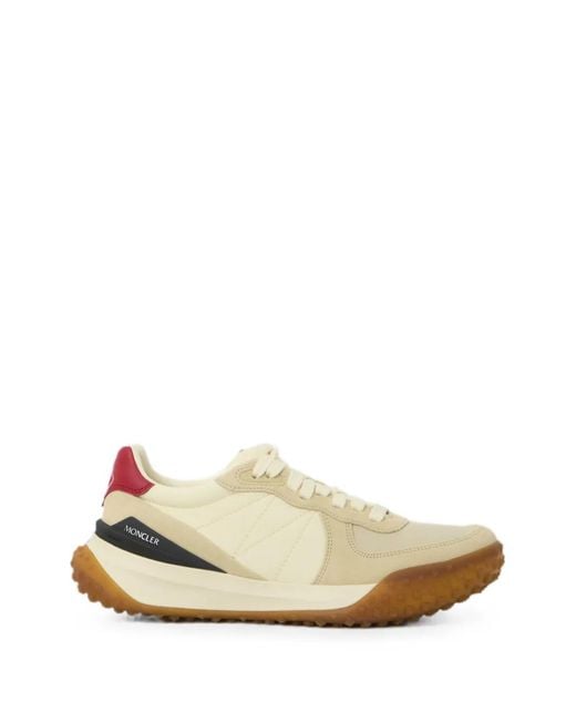 Moncler White City Trek Sneakers for men