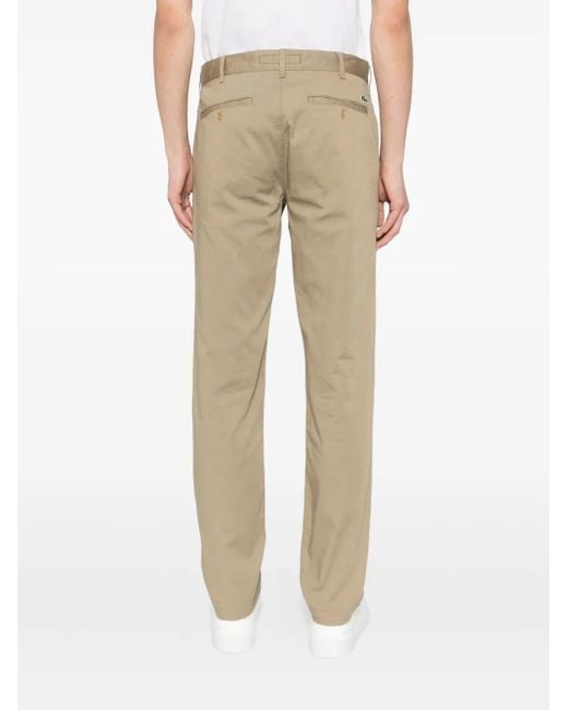 Lacoste Straight Broek in het Natural voor heren