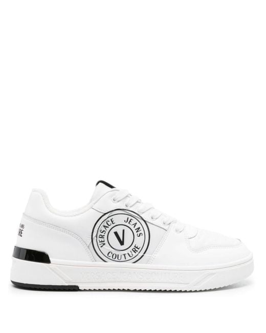 Versace Starlight Sneakers mit Logo-Print in White für Herren