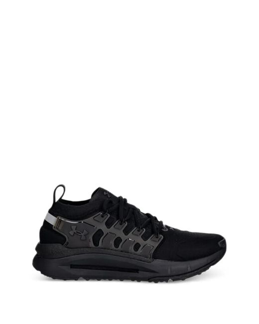 Under Armour Black Round-Toe Sneakers for men