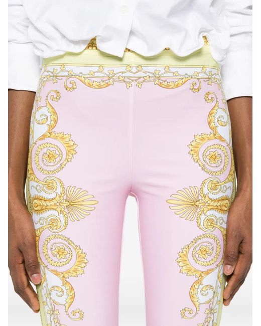 Versace White Leggings